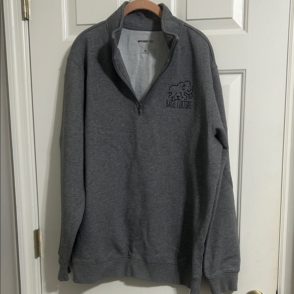 Sport-Tek Other - Sport-Tek Base Culture Dark Gray 1/4 Zip-Up Sweatshirt